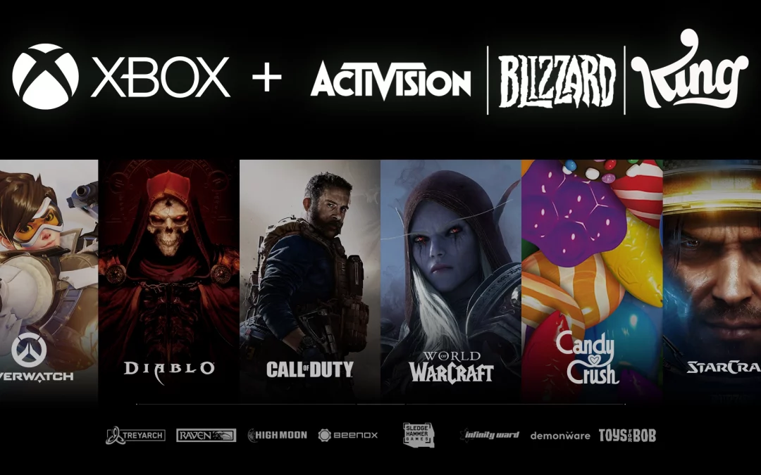 Microsoft compra Activision Blizzard en la operación más grande de la historia del videojuego